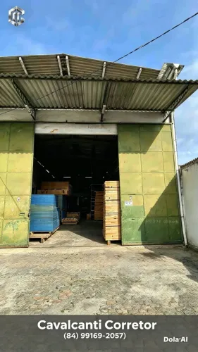 ALUGO GALPÃO C/300M² QUINTAS | EXCELENTE LOCALIZAÇÃO COMERCIAL - CAVALCANTI CORRETOR CL57