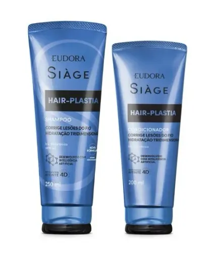 Combo Siàge Hair-Plastia: Shampoo 250ml + Condicionador 200ml