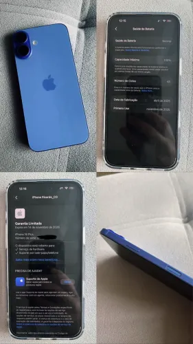 iphone 16 Plus 128GB Azul