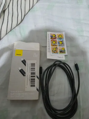 Cabo Baseus Iphone lightning para usb-c 2 metros 20w