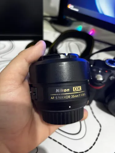 Nikon 35mm f1.8 nova sem fungos!!