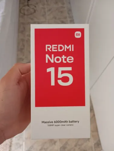 XIAOMI NOTE 15 NOVO LACRADO