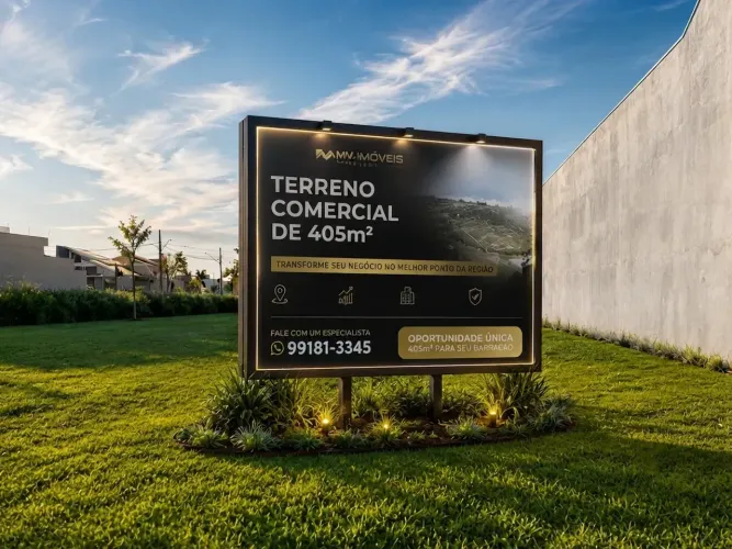 OPORTUNIDADE ÚNICA | TERRENO À VENDA COM 405M² | BOM JARDIM | MARINGÁ-PR