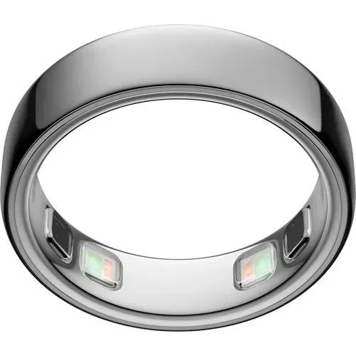 Smart Ring Oura Ring 5 - Silver - Tamanho 9 Cor Silver