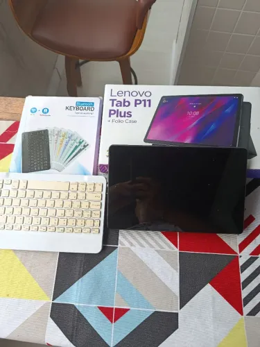Tablet Lenovo P11 Plus Com Teclado Bluetooth