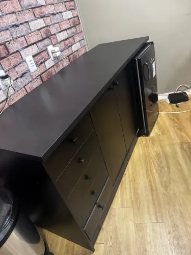 Balcão Comercial com Armário e 5 Gavetas