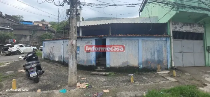 Linda casa para locação em Nova Iguaçu-RJ, bairro Danon, 2 quartos, 1 sala, 1 banheiro, 60