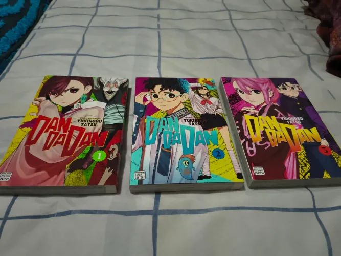 Manga Dandadan vol 1-3 (versão inglês)