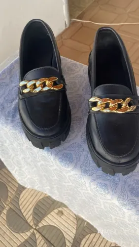 Mocassim preto casual