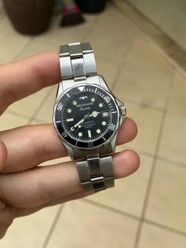 Relógio vintage Technos Skydiver professional