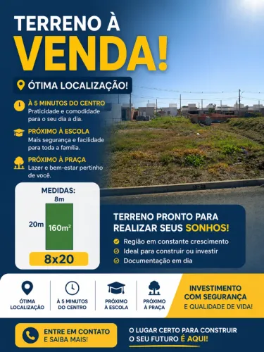 Terreno 160m²