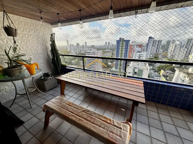Apartamento à venda em Setúbal, Recife-PE: 3 quartos, 1 suíte, 2 vagas de garagem, 155m², 