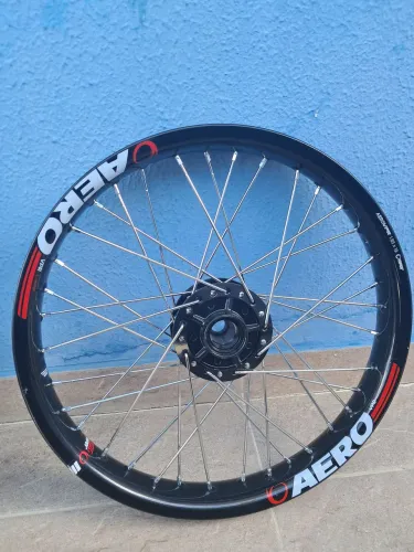 Par de Rodas Montadas Aro Viper Aero VPR Bros 150 / 160 / 125