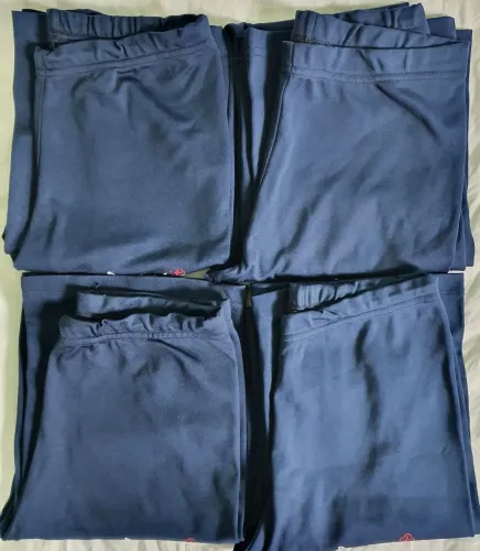 Kit 4 calças Bailarina - Uniformes Escolares Colégio Passionista (Venda Particular).