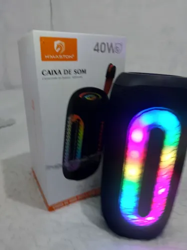 Caixa de som, comprado a uma semana