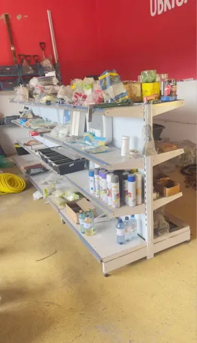 PRATELEIRA GÔNDOLA CENTRAL 4 METROS