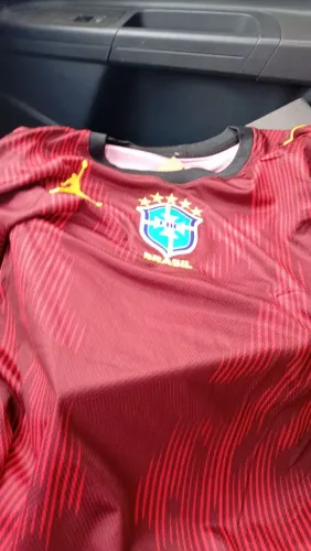 Camisa Jordan Brasil 26/27 Vermelha Goleiro