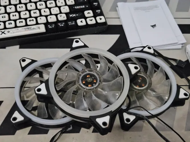 6 Fans Rise mode RGB