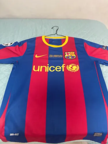 Camisa de time Barcelona 2011 Champions
