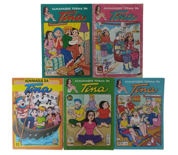 Lote de  gibis da tina 