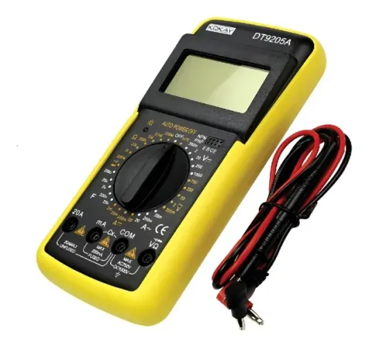 Multímetro Digital Visor Lcd Dt9505a