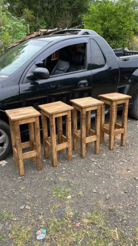 Banqueta rústica