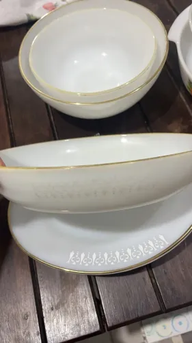 Tijelas Bowl Opalinado Termo-rey Gravata Branca Cchic