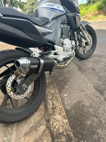 Escapamento Dore cb Twister 250 f 300 f