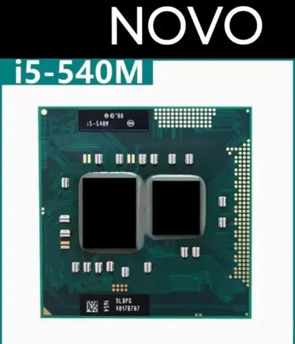 Processador i5 540m 2.6 ghz pentium socket 998 rpga notebook samsung, hp, acer 