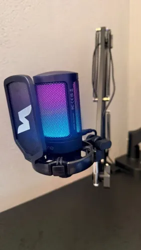 Microfone gamer Sfm1 com braço articulado