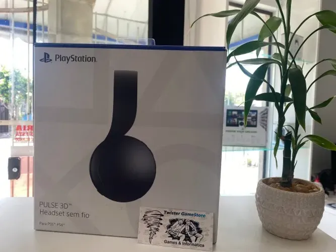 Headset Pulse 3D - Playstation 5 / Ps5 - Sony - Semi novo - Com garantia !!! somos Loja !!