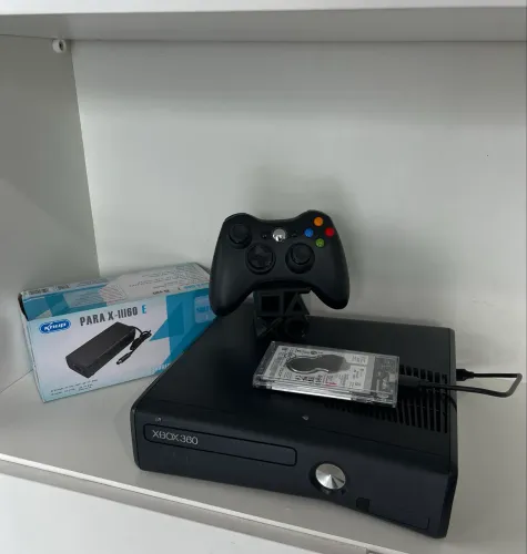 Xbox 360 desbloq + garantia + 120 jogos