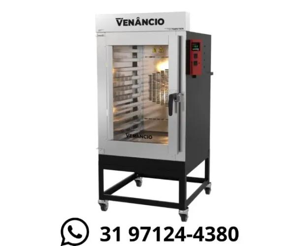 Forno Turbo 8 Esteiras a Gás Venâncio