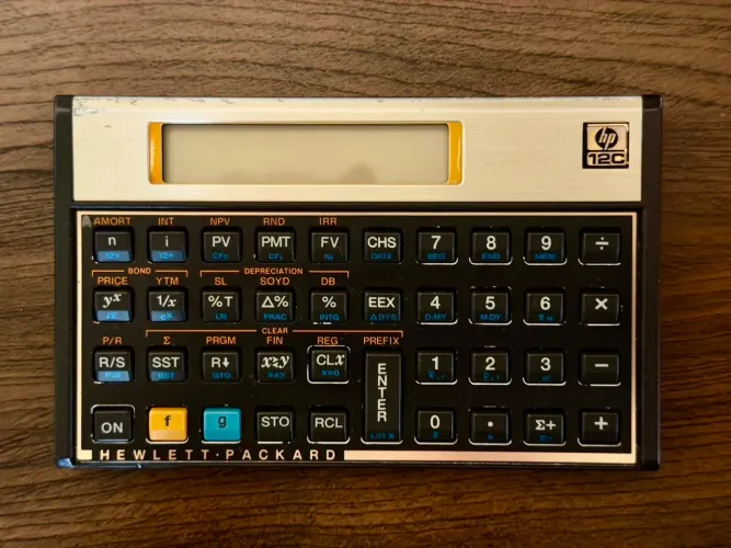 Calculadora HP12c Gold