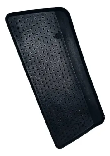 Tapete Borracha Console Centra Fiesta 2007 A 2010 Preto