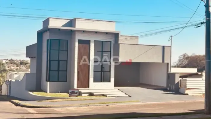 CASA/SOBRADO - CONDOMÍNIO ALDEIA DO LAGO - PALMEIRAS DE GOIÁS - 260 METROS