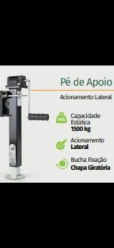 PÉ PARA TRAILER ( MARCA ROBUSTEC)