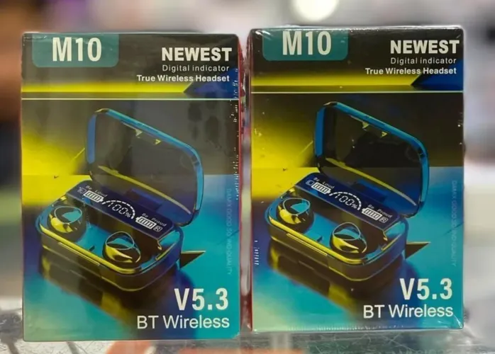 Fone de ouvido Bluetooth m10