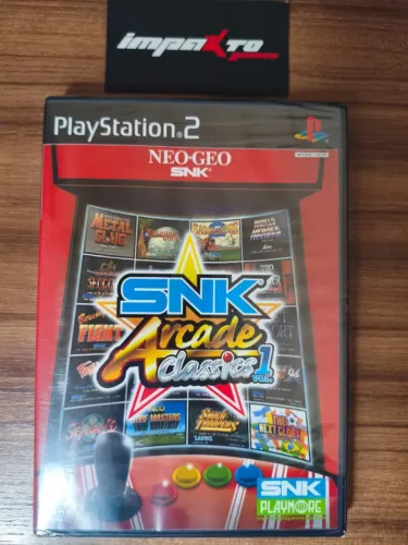 SNK Arcade Classic Vol.1 PS2 Lacrado