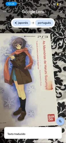 Jogo As memórias de Haruhi Suzamiya ps3 lacrado. Edição colecionador
