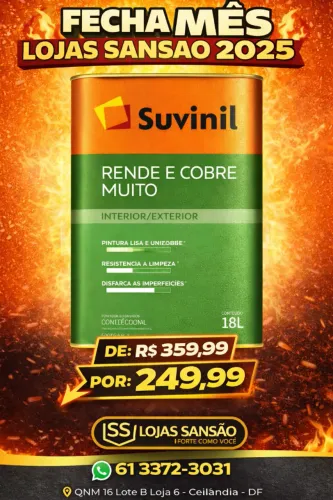 TINTA REND MUITO SUVINIL LATA 