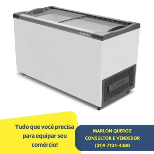 Freezer Horizontal 505L Metalfrio Novo