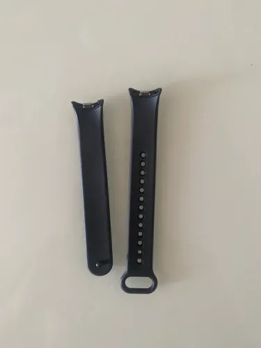 Pulseira de Silicone/Borracha para Xiaomi Smart Band 8 - Preta