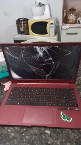 Notebook pra troca a tela