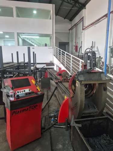 Corte tubo cnc fonte hypertherm 45xp