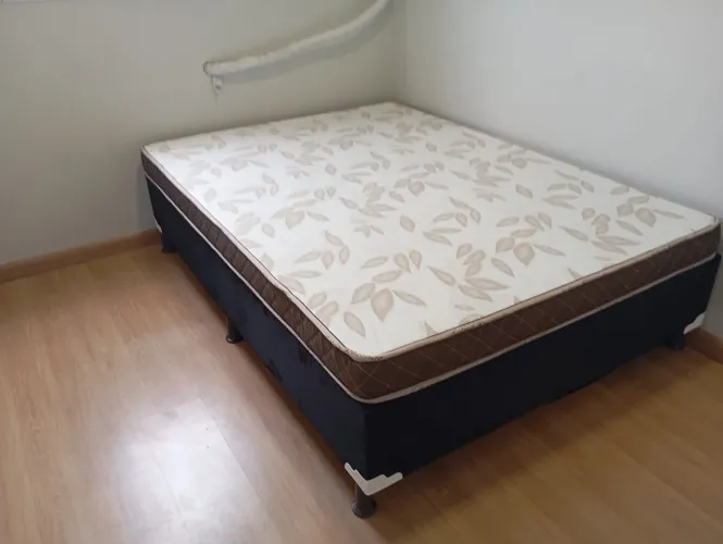 Cama box casal colchão D33