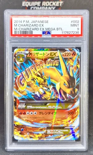 M Charizard EX PSA 9 