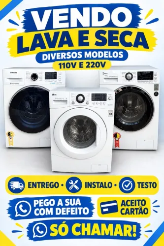 Lava e seca só chamar