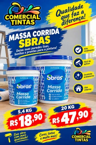 Sbras a preços especiais! Tudo para pintura? 