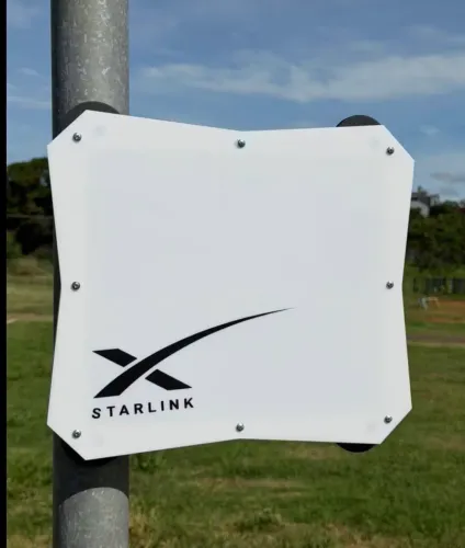 Case Suporte Veicular p/ Teto Starlink Mini com Ímãs de Neodímio 66mm Ultra Fortes